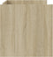 vidaXL - Salontafel - 100x50x50 - cm - bewerkt - hout - sonoma - eikenkleurig