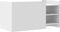 vidaXL - Salontafel - 100x50x50 - cm - bewerkt - hout - wit