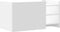 vidaXL - Salontafel - 100x50x50 - cm - bewerkt - hout - wit