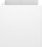 vidaXL - Salontafel - 100x50x50 - cm - bewerkt - hout - wit