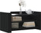 vidaXL - Salontafel - 100x50x50 - cm - bewerkt - hout - zwart