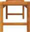 vidaXL - Salontafel - 100x50x50 - cm - massief - acaciahout