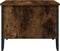 vidaXL - Salontafel - 100x51x40 - cm - bewerkt - hout - gerookt - eikenkleurig