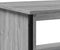 vidaXL - Salontafel - 100x51x40 - cm - bewerkt - hout - grijs - sonoma