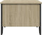 vidaXL - Salontafel - 100x51x40 - cm - bewerkt - hout - sonoma - eikenkleurig