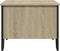 vidaXL - Salontafel - 100x51x40 - cm - bewerkt - hout - sonoma - eikenkleurig