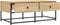vidaXL - Salontafel - 100x51x40 - cm - bewerkt - hout - sonoma - eikenkleurig