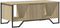 vidaXL - Salontafel - 100x51x40 - cm - bewerkt - hout - sonoma - eikenkleurig
