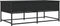 vidaXL - Salontafel - 100x51x40 - cm - bewerkt - hout - zwart