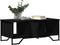 vidaXL - Salontafel - 100x51x40 - cm - bewerkt - hout - zwart