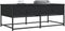 vidaXL - Salontafel - 100x51x40 - cm - bewerkt - hout - zwart