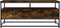 vidaXL - Salontafel - 100x51x45 - cm - bewerkt - hout - gerookt - eikenkleurig