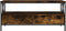 vidaXL - Salontafel - 100x51x45 - cm - bewerkt - hout - gerookt - eikenkleurig