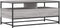 vidaXL - Salontafel - 100x51x45 - cm - bewerkt - hout - grijs - sonoma