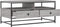 vidaXL - Salontafel - 100x51x45 - cm - bewerkt - hout - grijs - sonoma
