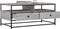 vidaXL - Salontafel - 100x51x45 - cm - bewerkt - hout - grijs - sonoma