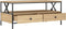 vidaXL - Salontafel - 100x51x45 - cm - bewerkt - hout - sonoma - eikenkleurig