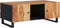 vidaXL - Salontafel - 100x54x40 - cm - massief - acaciahout - en - bewerkt - hout