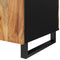 vidaXL - Salontafel - 100x54x40 - cm - massief - acaciahout - en - bewerkt - hout