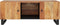 vidaXL - Salontafel - 100x54x40 - cm - massief - acaciahout - en - bewerkt - hout