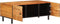 vidaXL - Salontafel - 100x54x40 - cm - massief - acaciahout