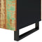 vidaXL - Salontafel - 100x54x40 - cm - massief - gerecycled - hout - en - bewerkt - hout
