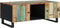 vidaXL - Salontafel - 100x54x40 - cm - massief - gerecycled - hout - en - bewerkt - hout