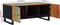 vidaXL - Salontafel - 100x54x40 - cm - massief - gerecycled - hout - en - bewerkt - hout