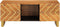vidaXL - Salontafel - 100x54x40 - cm - massief - mangohout - bruin - en - zwart