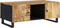 vidaXL - Salontafel - 100x54x40 - cm - massief - mangohout - en - bewerkt - hout