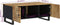 vidaXL - Salontafel - 100x54x40 - cm - massief - mangohout - en - bewerkt - hout