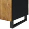 vidaXL - Salontafel - 100x54x40 - cm - massief - mangohout - en - bewerkt - hout