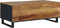 vidaXL - Salontafel - 100x54x40 - cm - massief - mangohout - en - bewerkt - hout