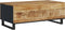 vidaXL - Salontafel - 100x54x40 - cm - massief - mangohout - en - bewerkt - hout