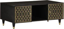 vidaXL - Salontafel - 100x54x40 - cm - massief - mangohout