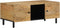 vidaXL - Salontafel - 100x54x40 - cm - massief - mangohout