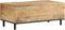 vidaXL - Salontafel - 100x54x40 - cm - massief - mangohout