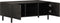 vidaXL - Salontafel - 100x54x40 - cm - massief - mangohout - zwart