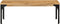 vidaXL - Salontafel - 100x55x35 - cm - massief - mangohout