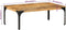 vidaXL - Salontafel - 100x55x35 - cm - massief - mangohout