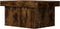 vidaXL - Salontafel - 100x55x40 - cm - bewerkt - hout - gerookt - eikenkleurig