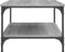vidaXL - Salontafel - 100x55x40 - cm - bewerkt - hout - grijs - sonoma - eikenkleurig