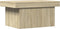 vidaXL - Salontafel - 100x55x40 - cm - bewerkt - hout - sonoma - eikenkleurig