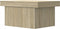 vidaXL - Salontafel - 100x55x40 - cm - bewerkt - hout - sonoma - eikenkleurig