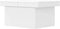 vidaXL - Salontafel - 100x55x40 - cm - bewerkt - hout - wit
