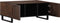 vidaXL - Salontafel - 100x55x40 - cm - massief - mangohout - bruin