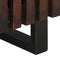 vidaXL - Salontafel - 100x55x40 - cm - massief - mangohout - bruin