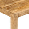 vidaXL - Salontafel - 100x55x40 - cm - massief - mangohout