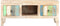 vidaXL - Salontafel - 100x55x40 - cm - ruw - acaciahout