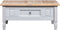 vidaXL - Salontafel - 100x55x44 - cm - Mexicaans - grenenhout - Corona-stijl - grijs
